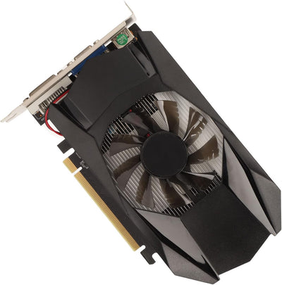 PC Grafikkarte für RADEON HD 7670, Computer Grafikkarte mit Windforce-Kühlsystem Gaming Grafikkarte