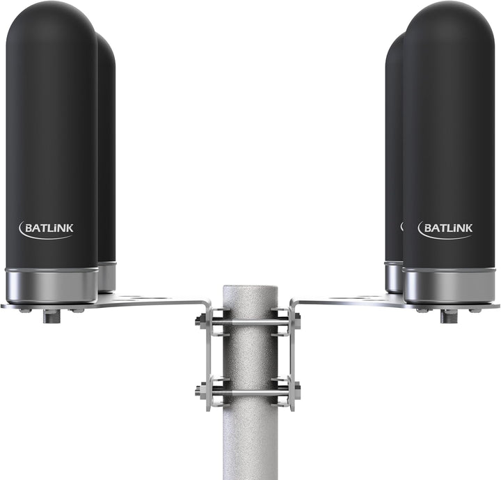 BATLINK MAO5GV2-4 4x4 MIMO Marine Grade (IP66) 5G Antenne inkl. 5m Kabel - 9dBi Leistungsgewinn, für