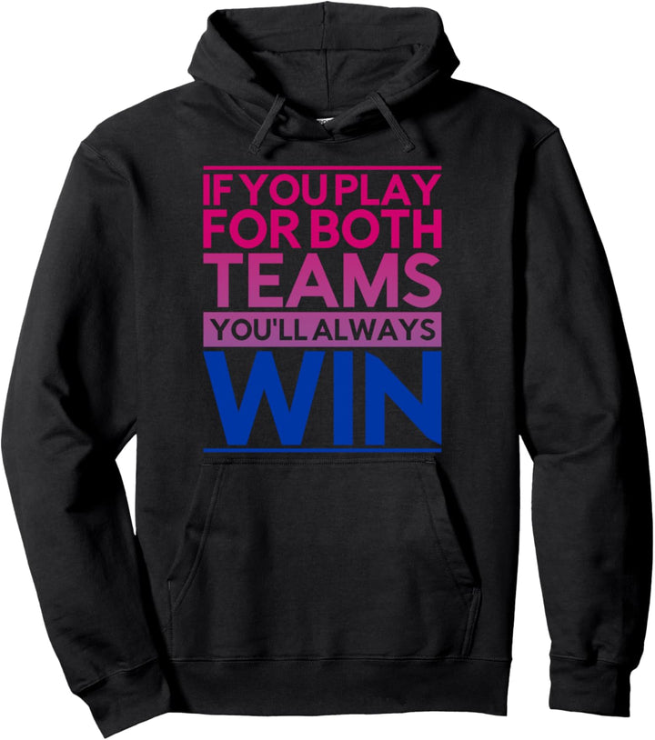 Genderfluid Queer Bi Pride LGBTQ Geschenk Lustiges Bisexuell Pullover Hoodie