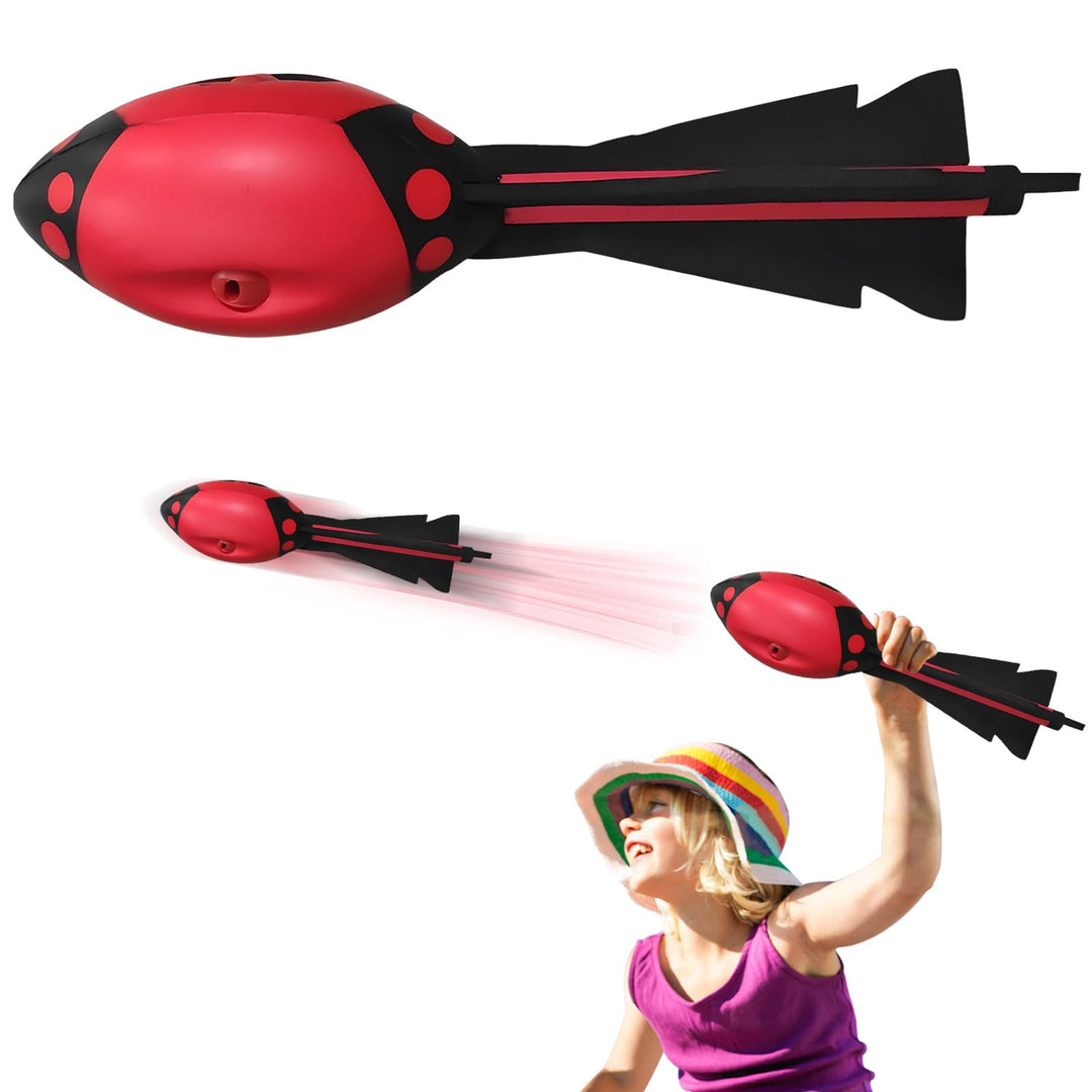 Vortex Aero, Rakete Aero aus Weicher Foam, Wurfrakete Outdoor Spass für Gross und Klein, Rocket Whis
