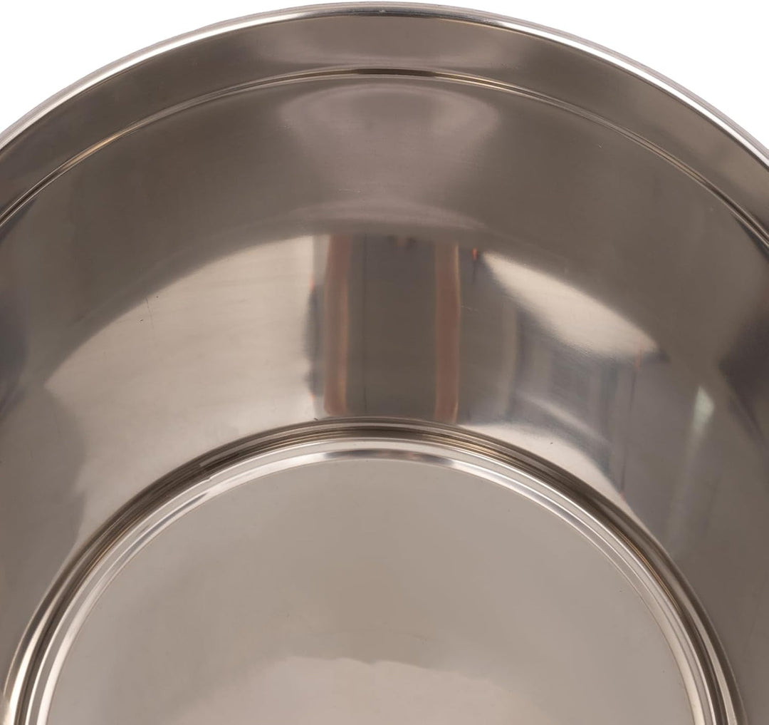 Suppentopf,grosser kochtopf,suppentopf gross,Grosser Suppentopf aus Edelstahl, mit Deckel, sichere K