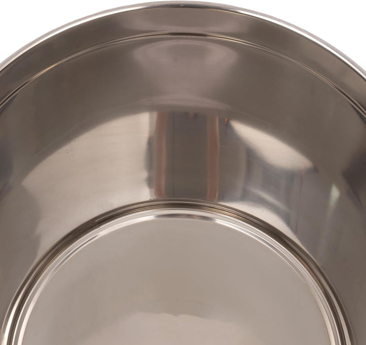 Suppentopf,grosser kochtopf,suppentopf gross,Grosser Suppentopf aus Edelstahl, mit Deckel, sichere K