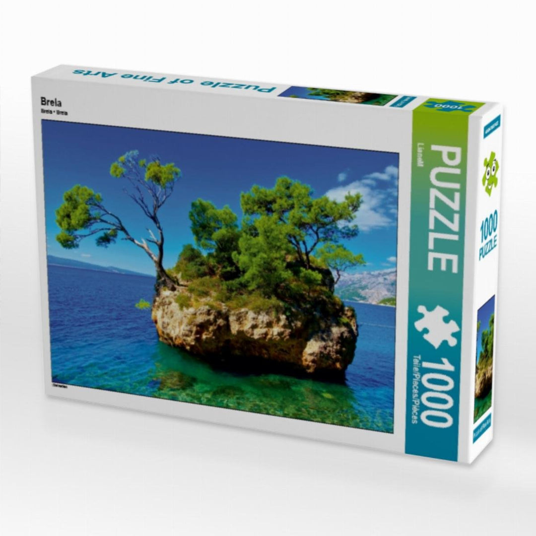 CALVENDO Puzzle Brela 1000 Teile Lege-Grösse 64 x 48 cm Foto-Puzzle Bild von Thomas Polske, 1000 Tei