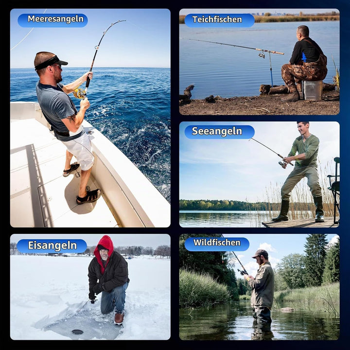 Fischfinder, Unterwasserkamera Angeln, Fish Finder Kamera IP68 Wasserdicht Unterwasser Kamera, 5000m
