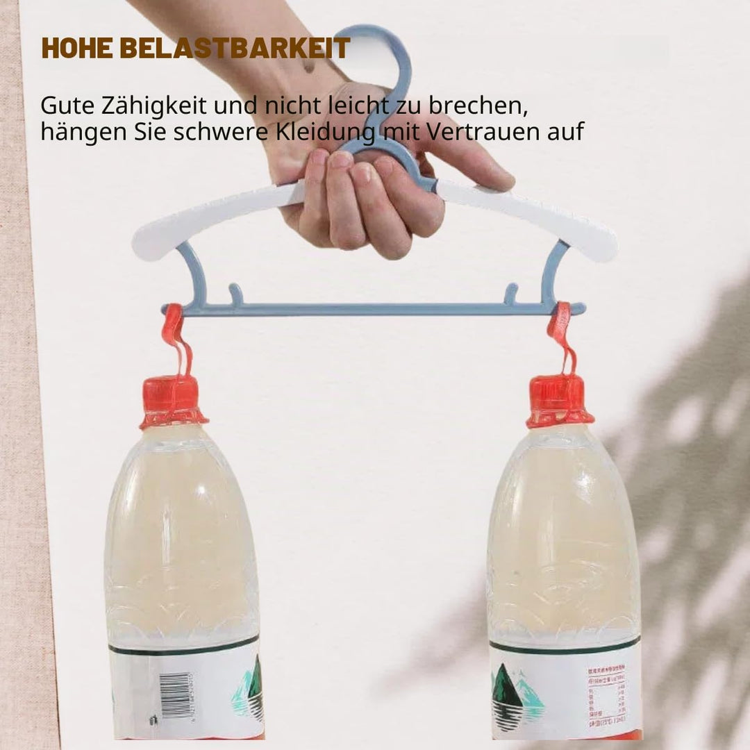 Kinderkleiderbügel, Einstellbare Anti-Rutsch-Kinder Kleiderbügel mit Stapelbaren Bärchen-Haken, Mitw
