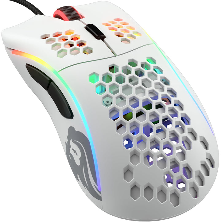 Glorious Model D Wired Gaming Mouse - 68g Superlight Honeycomb Design, RGB, Ergonomic, Pixart 3360 S