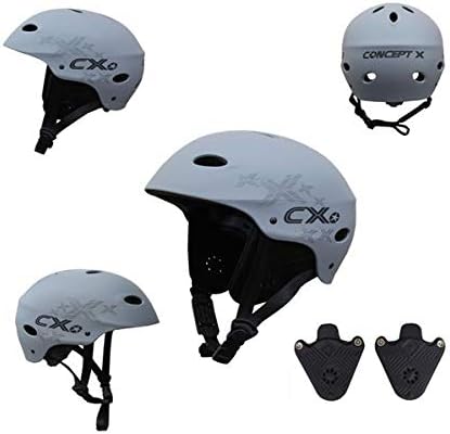 Concept X Helm Kiten Surfen Wakeboard Kajak GRAU, L