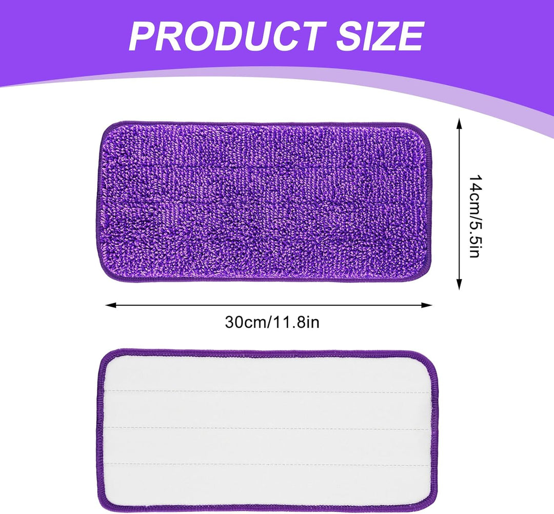 8 Stück für Swiffer Bodenwischer WetJet Nachfüller Set,30x14cm für Swiffer Wetjet Bodentücher Mop Mi