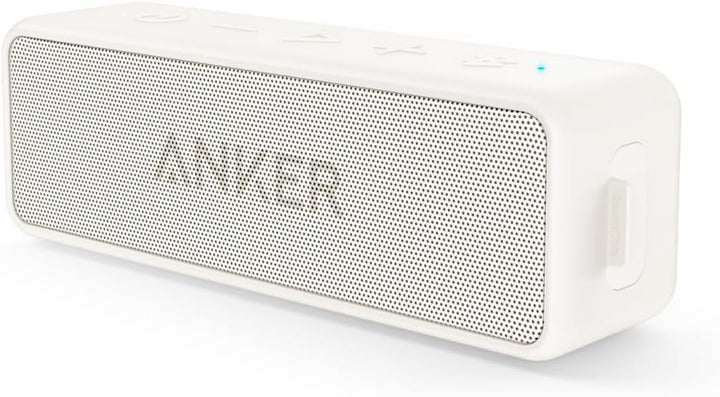 Anker SoundCore 2 Bluetooth Lautsprecher, Fantastischer Sound, Enormer Bass mit Dualen Bass-Treibern