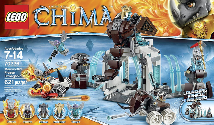 LEGO Legends of Chima 70226 Mammoth's Frozen Stronghold Building Kit by LEGO