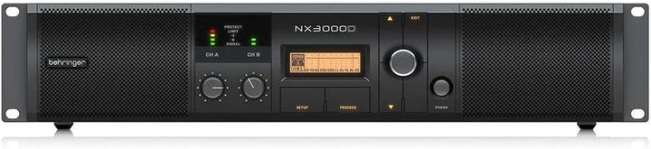 Behringer NX3000D Ultraleichter 3000-Watt-Class-D-Leistungsverstärker mit DSP-Steuerung und SmartSen