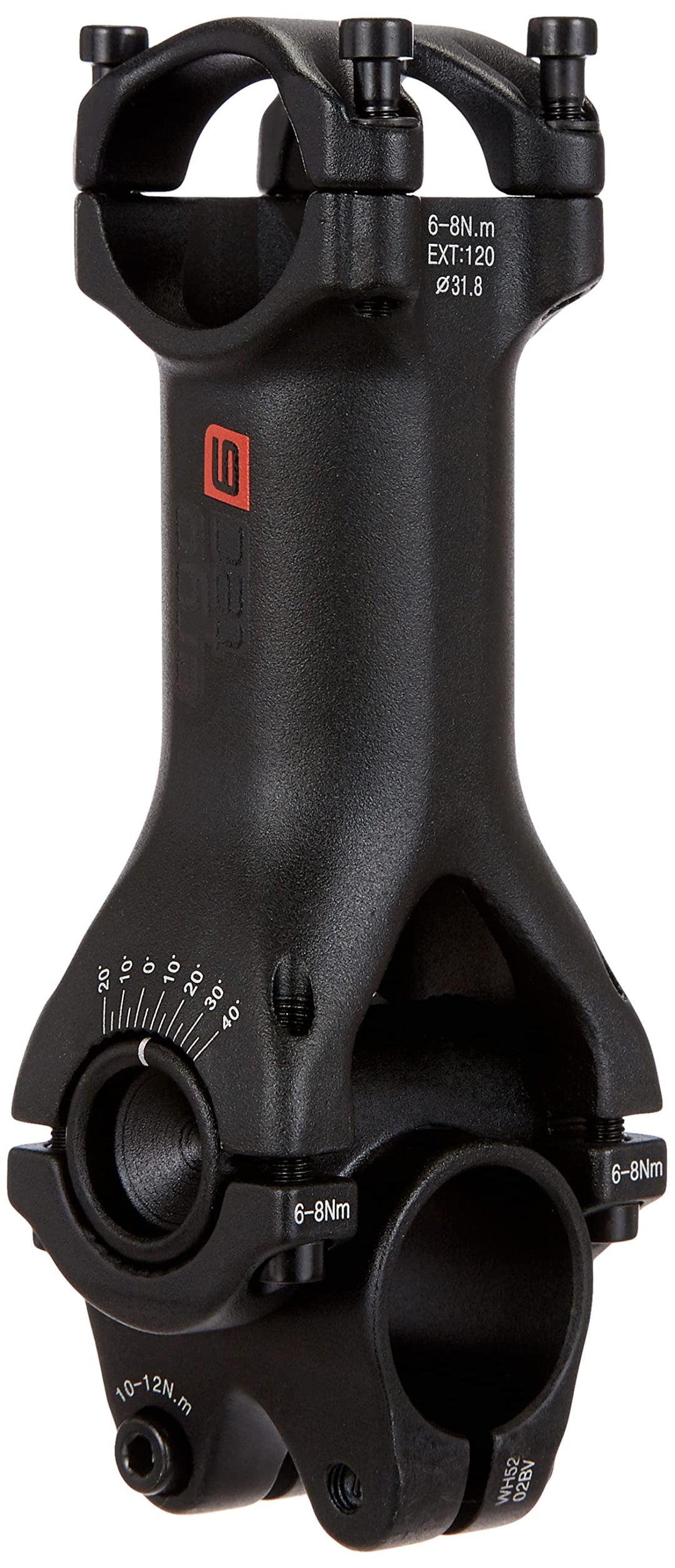ergotec Ahead-Vorbau Swell-R Eco Schwarz, Schwarz