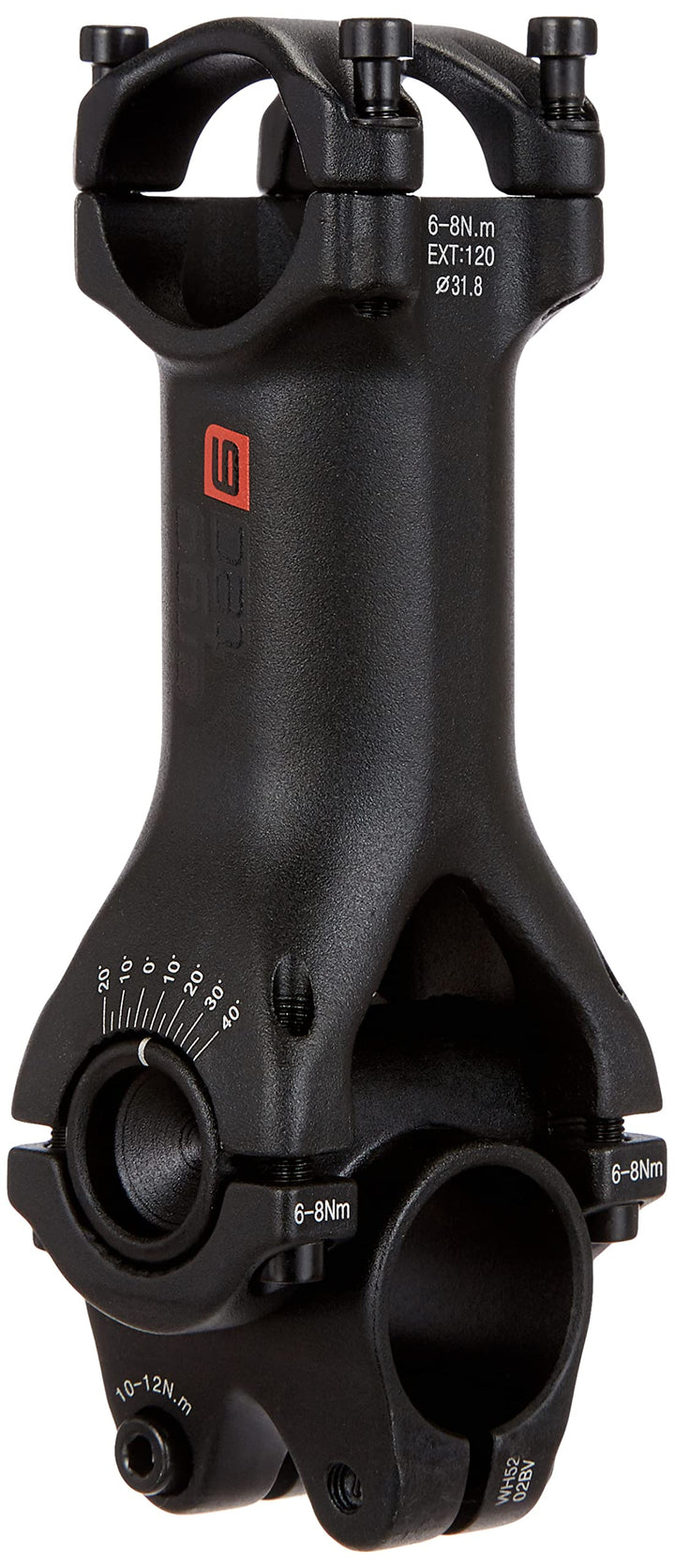 ergotec Ahead-Vorbau Swell-R Eco Schwarz, Schwarz
