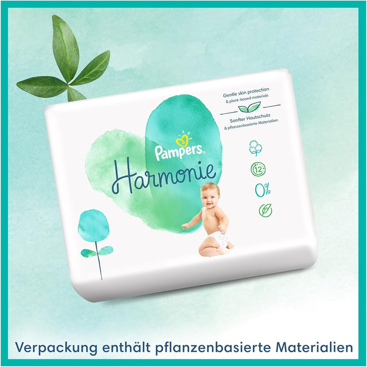 Pampers Baby Windeln Grösse 3 (6-10 kg) Harmonie, 180 Stück, Alte Version Grösse 3 (180 Stück) ALT,
