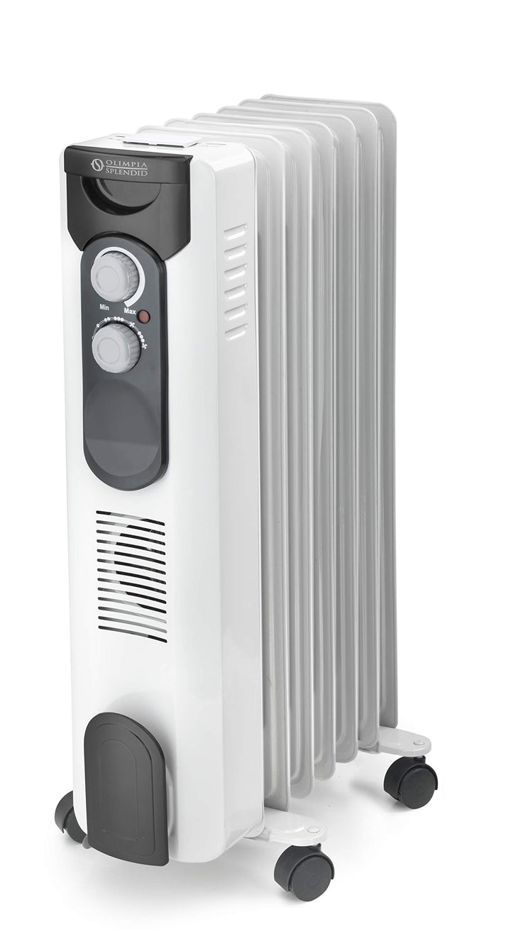 Olimpia Splendid 99620 Caldorad 7 Ölradiator Elektroheizung 1500 W, 50 m³ 1.500 W Weiss, 1.500 W Wei