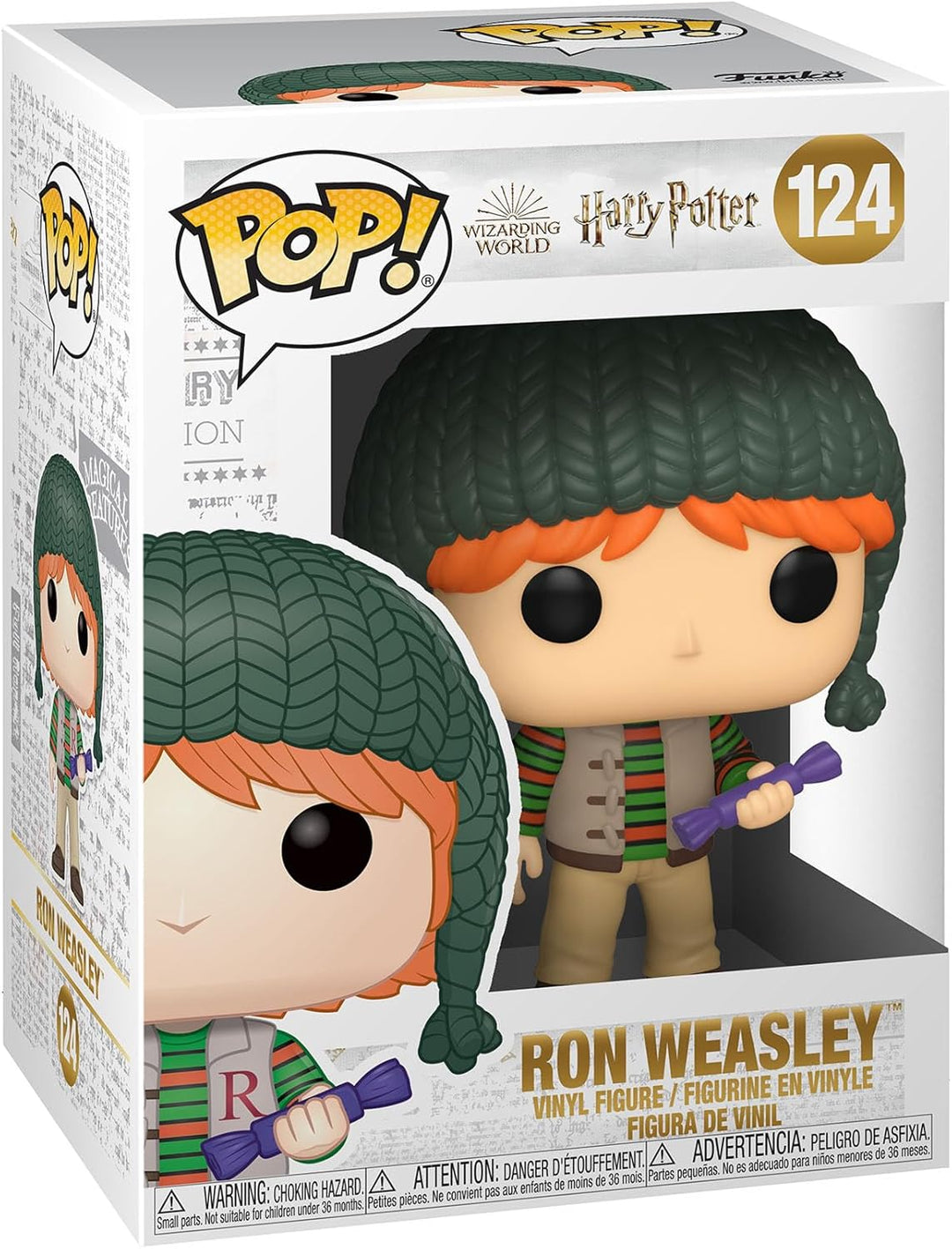 Funko Pop! Harry Potter: Holiday - Hermione Granger - Ron Weasley 1 - Hermine Granger - Vinyl-Sammel