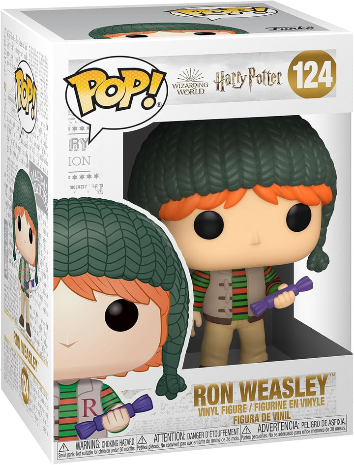 Funko Pop! Harry Potter: Holiday - Hermione Granger - Ron Weasley 1 - Hermine Granger - Vinyl-Sammel