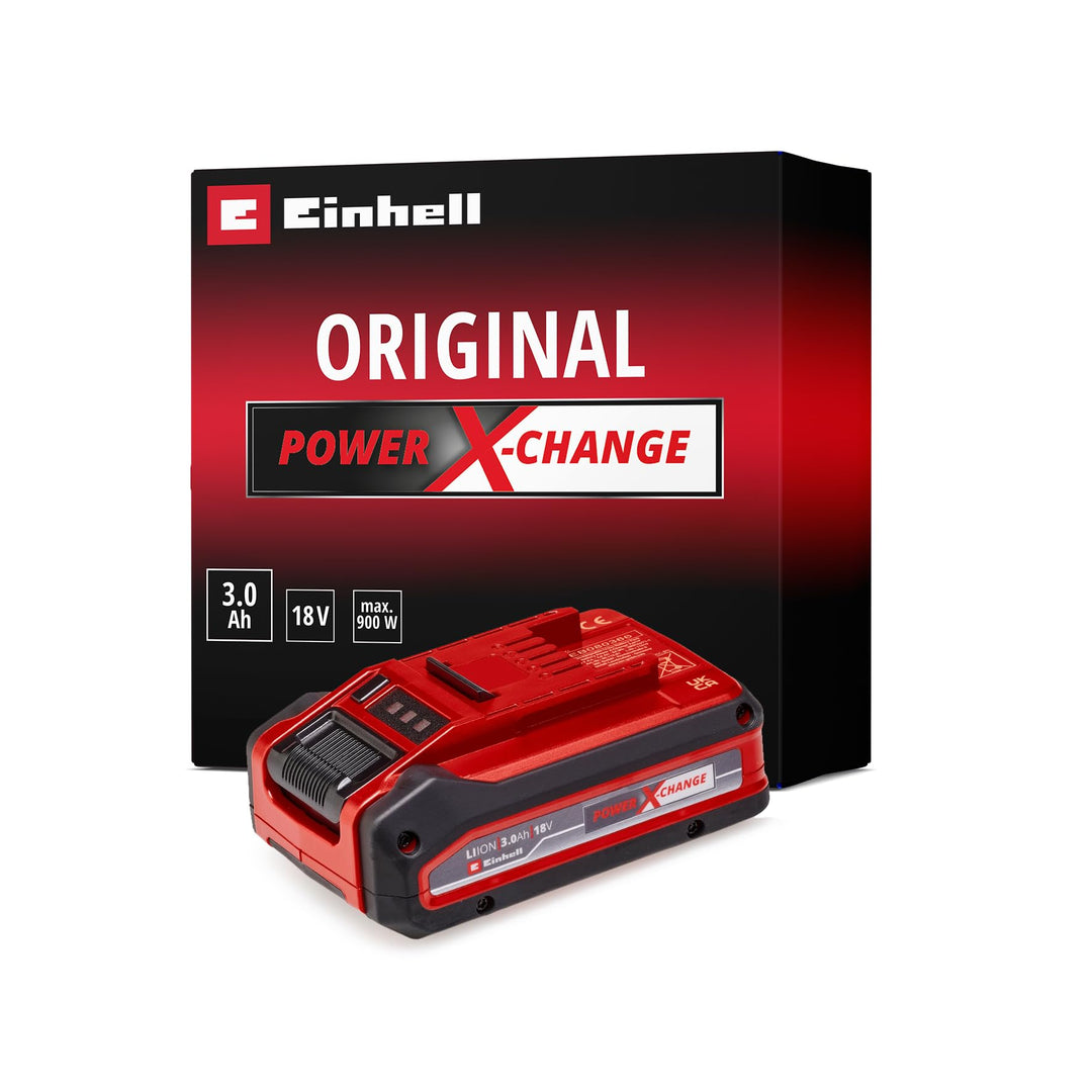 Original Einhell 18V 3,0 Ah Power X-Change PLUS (18V Akku, universell verwendbar für alle PXC-Geräte