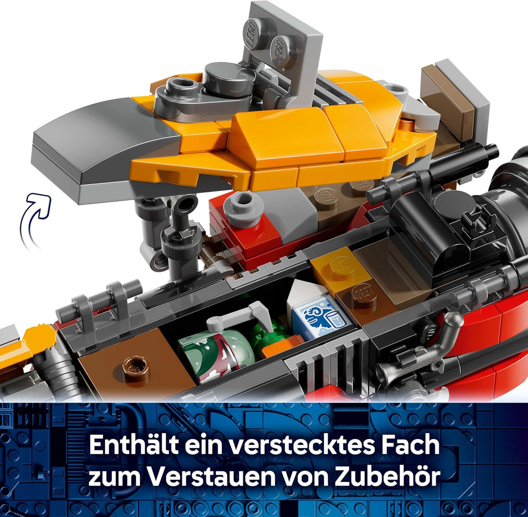 LEGO Star Wars 75437 Cobb Vanths Speeder - inkl. Cobb Vanth & Cad Bane Minifiguren sowie Blaster & J