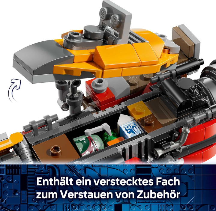 LEGO Star Wars 75437 Cobb Vanths Speeder - inkl. Cobb Vanth & Cad Bane Minifiguren sowie Blaster & J