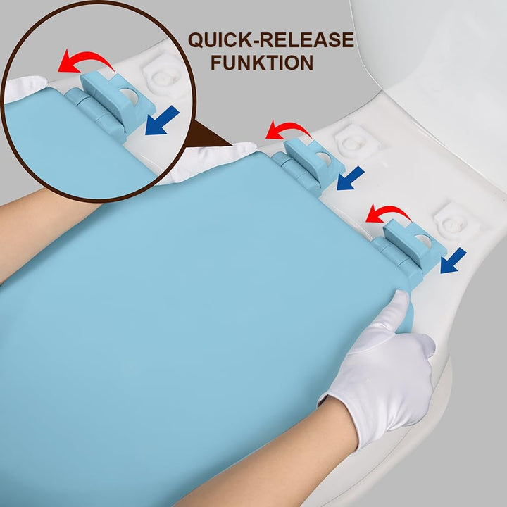 WC-Sitz Holzkern, Ｍatt – Soft-Touch & ultraglatt (ohne Orangenhaut), Absenkautomatik & Schnellversch