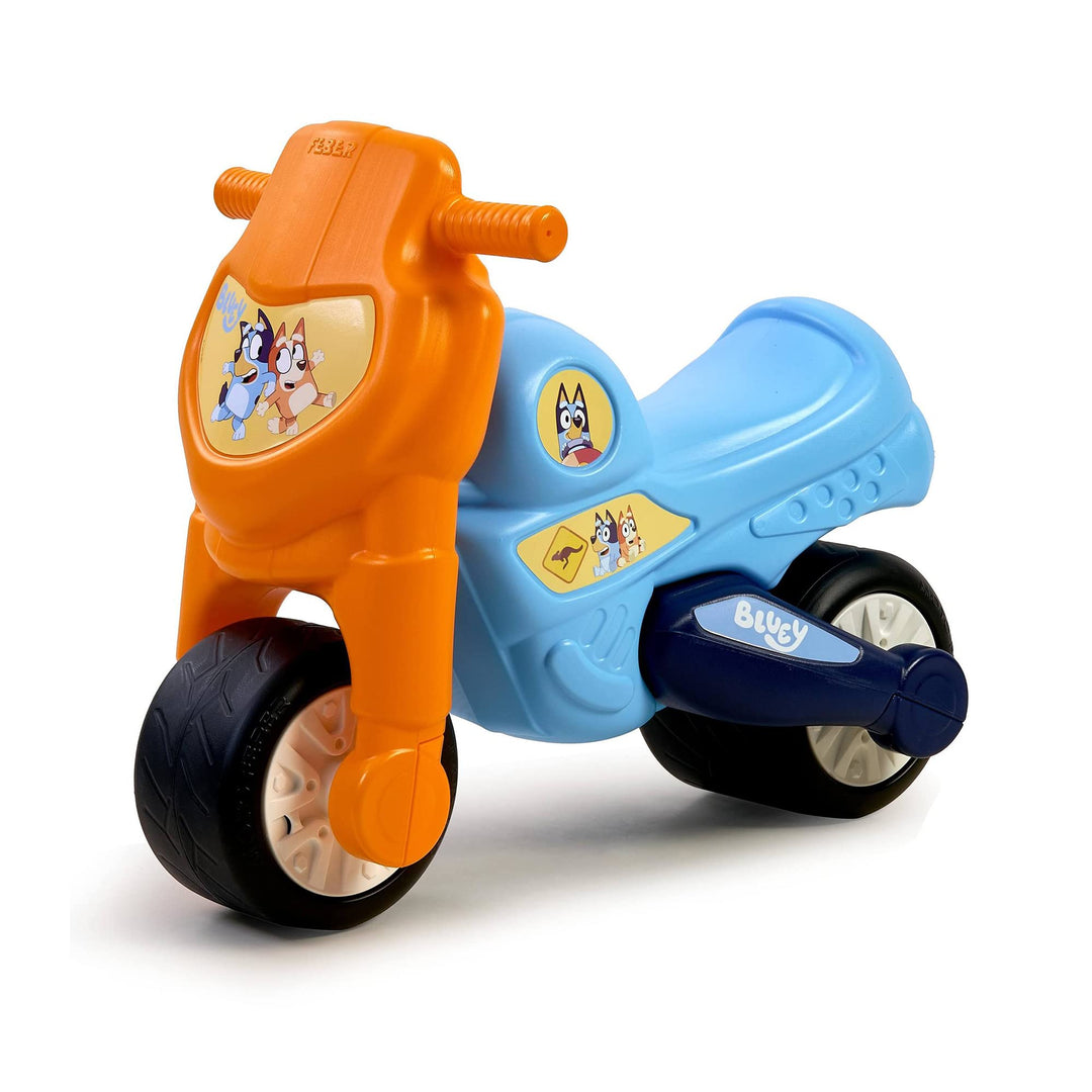 Feber MotoFeber Bluey, MotoFeber Bluey, MotoFeber Bluey, stabil und sicher, für Kinder von 18 Monate