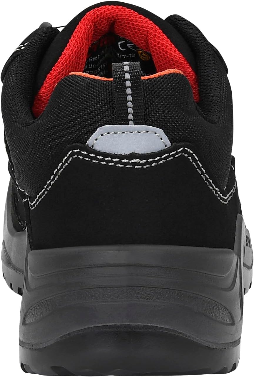 ELTEN Sicherheitsschuhe SCOTT BOA ESD S1P, Herren, sportlich, leicht, schwarz, Kunststoffkappe, BOA-