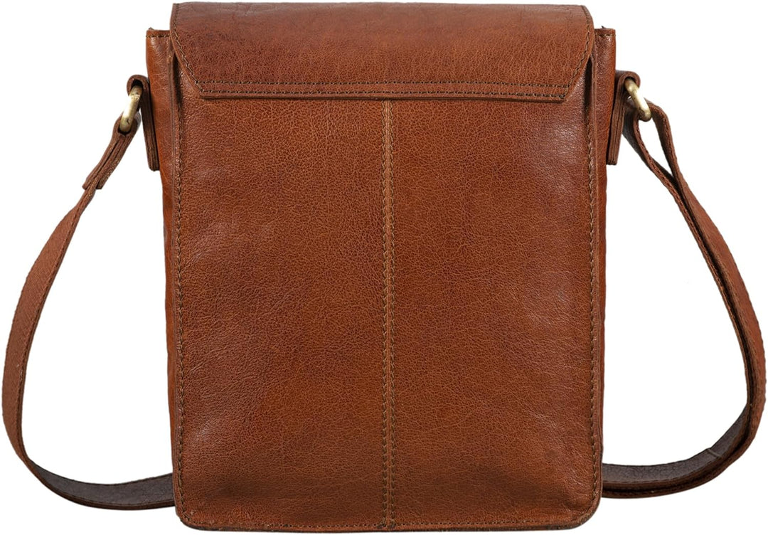 STILORD 'Pete' Umhängetasche Leder klein Männer Schultertasche Vintage Messenger Bag Herren 8,4 Zoll