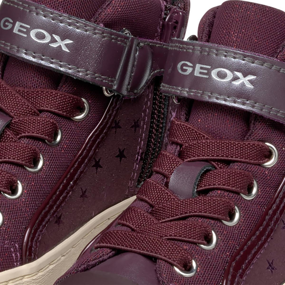 Geox Mädchen J Kalispera Girl ISneakers 24 EU Rot, 24 EU Rot