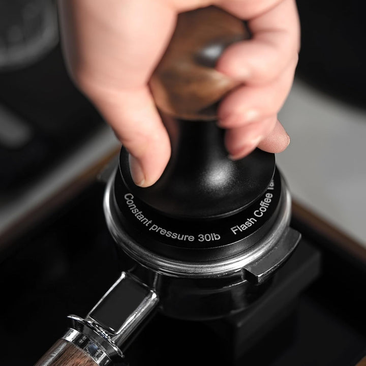 MHW-3BOMBER Konstanter Druck 51mm Kaffee Tamper mit Sound Feedback, Eingebaute 3 federbelasteten 30l
