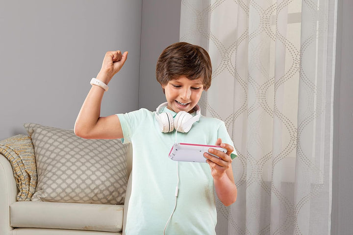 VTech KidiBuzz 3 pink – Multifunktions-Messenger für Kinder – Mit sicherem Internetbrowser, Lernspie