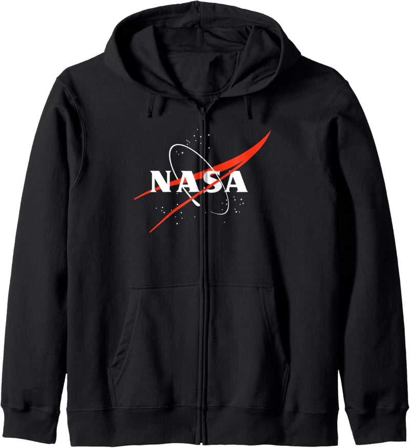 Deconstructed NASA Logo Kapuzenjacke