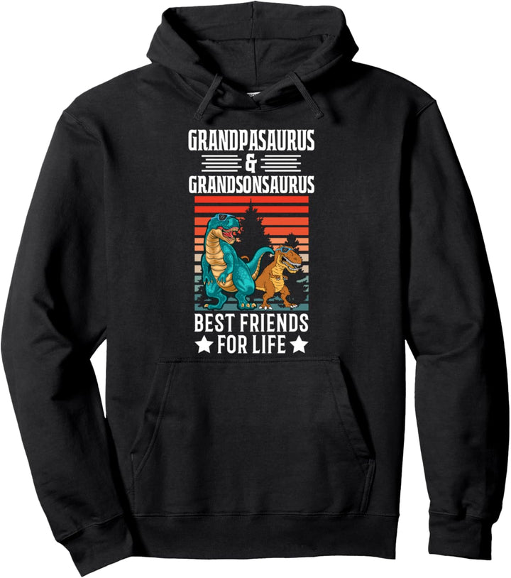 Grandpasaurus & Grandsonsaurus Freunde Grummel Pullover Hoodie