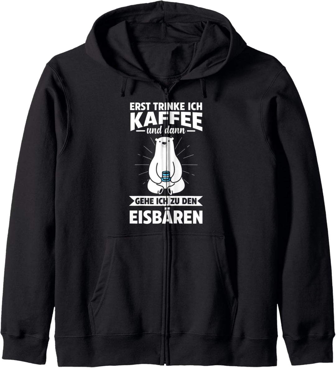 Bär Eisbär Eisbären Kapuzenjacke
