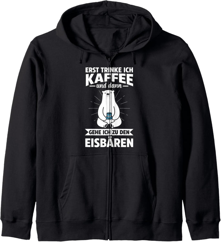 Bär Eisbär Eisbären Kapuzenjacke