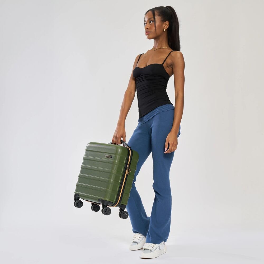 Cabin Max Anode 30L 45x36x20 cm Handgepäck Koffer – leicht, Hartschale, 4 Räder, Leichtes Handgepäck