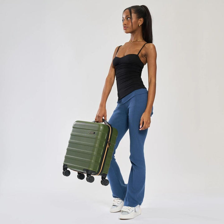 Cabin Max Anode 30L 45x36x20 cm Handgepäck Koffer – leicht, Hartschale, 4 Räder, Leichtes Handgepäck