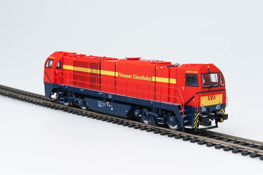 MEHANO 8812 T 277 VOSSLOH G2000 NEUSSER Eisenbahn, Rot