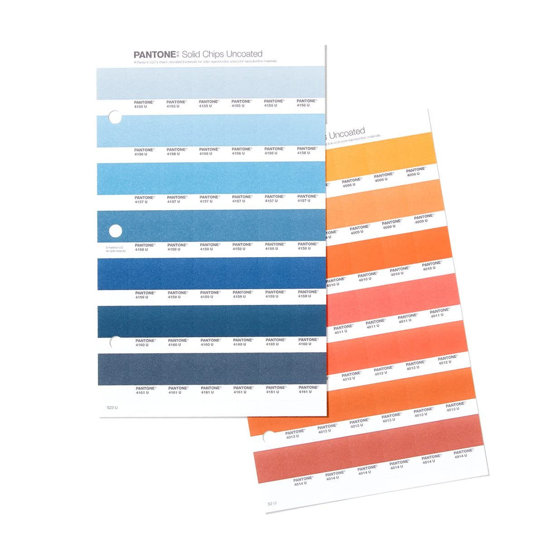 Pantone Solid Chips Supplemet | beschichtet und unbeschichtet | 224 Ergänzungsseiten für Solid Chip