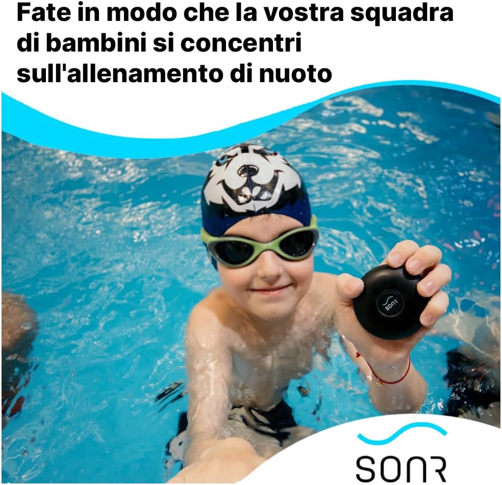 SONR Swim Coach Communicator, wasserdicht, Unterwasser-Kommunikator, Schwimmen, Trainer Geschenke, K