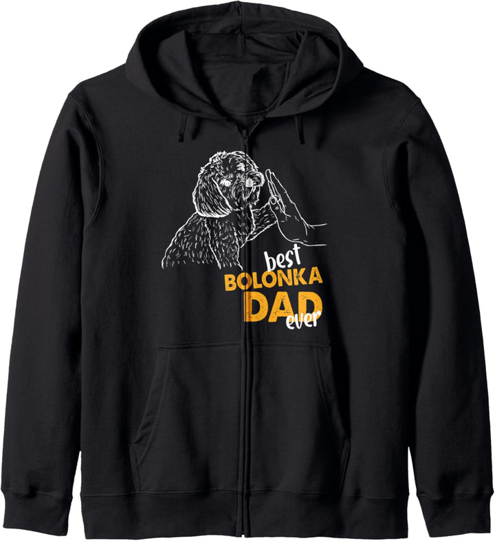 Bester Bolonka-Vater aller Zeiten Bolonka Papa Bolonka Zwetna Papa Kapuzenjacke