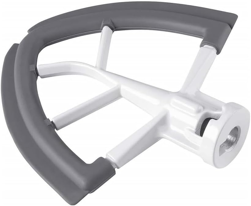 4,5/5 Quart Flex Edge Schlägel, kompatibel mit KitchenAid Kippkopf-Standmixer, Ganzmetallklinge mit