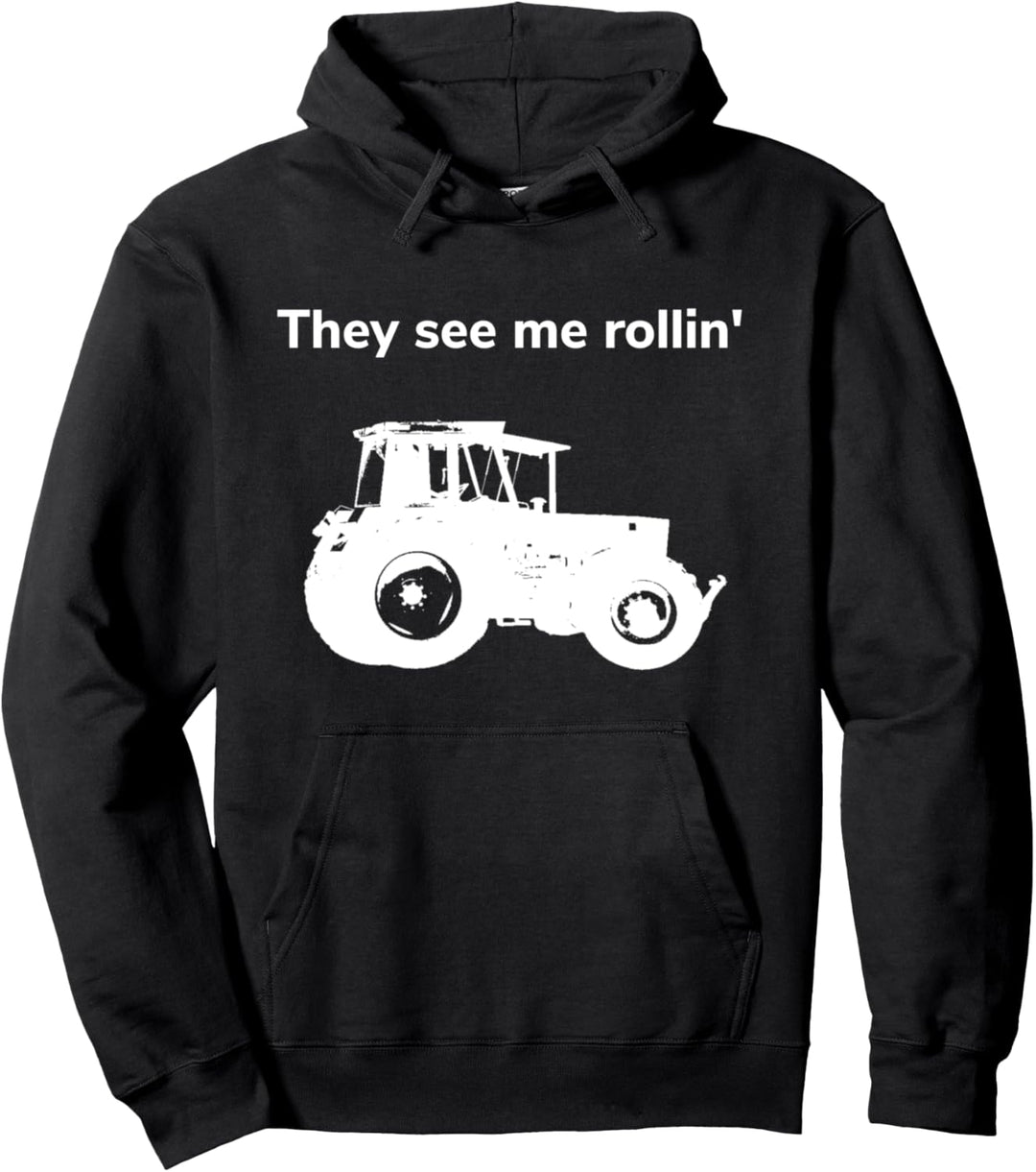 Trecker fahren Landwirt Bauer Landwirtschaft Lohner Traktor Pullover Hoodie