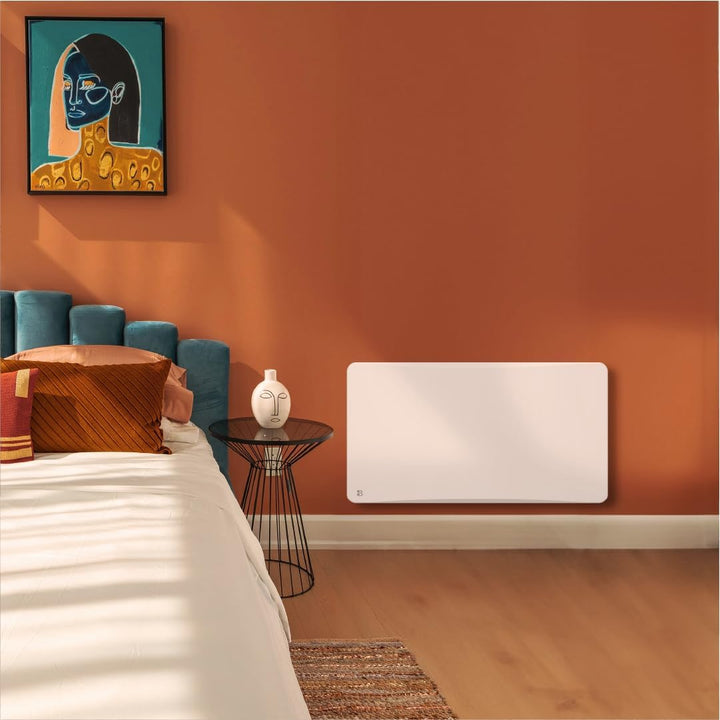 BESTHERM Bestherm Oveo Heizkörper, elektrisch, fest, Keramik, 1500 W, Plug &amp; Play, horizontal, weiss