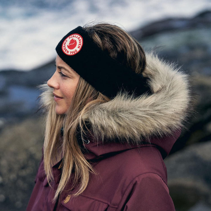 Fjällräven Unisex Hat 1960 Logo Headband OneSize Black, OneSize Black