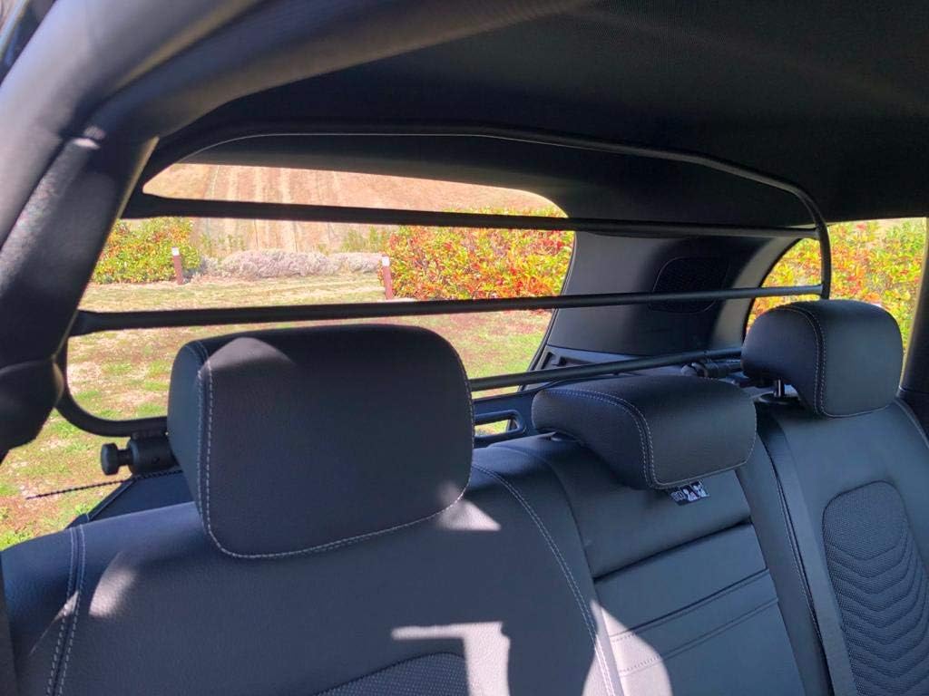 ERGOTECH Trenngitter Hundegitter für Mercedes GLB, RDA65HBG-S, für Hunde und Gepäck