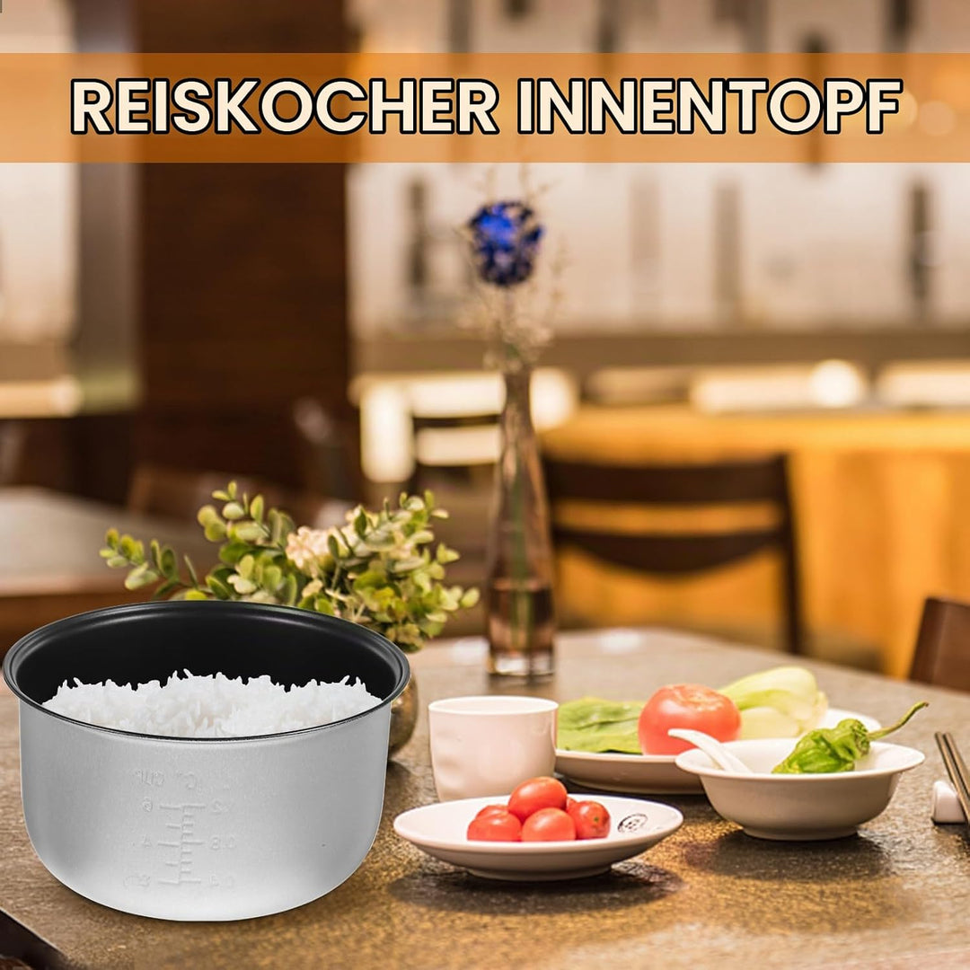 Housoutil Zubehör Ersatztopf Für Reiskocher Reiskocher Innerer Topf Ersatz Nichtstab Inner Cooking P