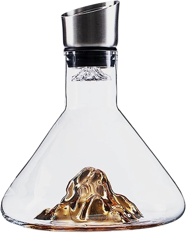 1500 ml Weinkaraffe, Weinkaraffe, Weinbelüfter mit Filter, Belüften von Weindekanter, Weinentlüftung