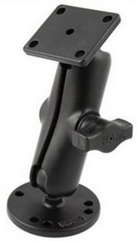 Ram Mounts UNPKD RAM MNT W/Round and AMPS Bases, RAM-B-139U (AMPS Bases)
