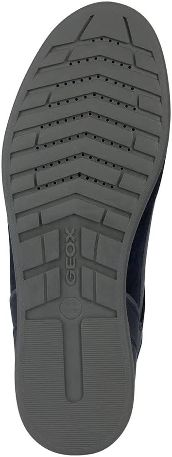 Geox Herren U RenanSneaker 44 EU Blau Navy 4, 44 EU Blau Navy 4